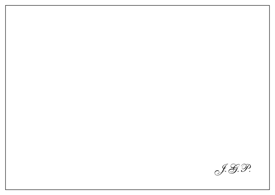 Tarjetón Iniciales