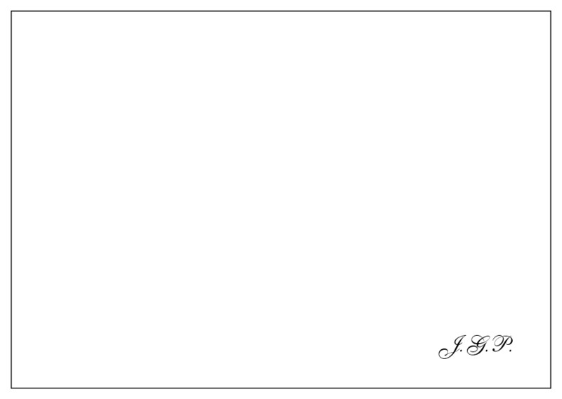 Tarjetón Iniciales
