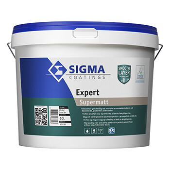 PITTURA PER PARETI E SOFFITTI EXTRA OPACA LAVABILE ANTIRIFLESSO - Sigma Expert Bianco/WN