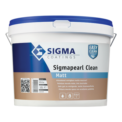 PITTURA ACRILICA OPACA SMACCHIABILE - Sigmapearl Clean Bianco/WN