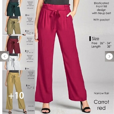 parallel pants for ladies