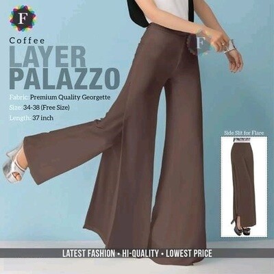 Layered ladies Palazzo Comfort wear
