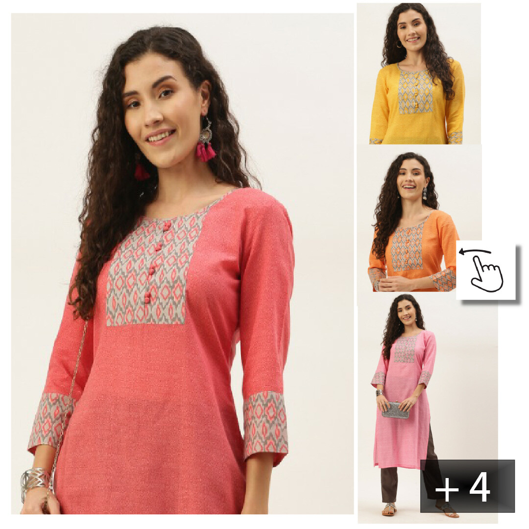 kurti neck design patch work