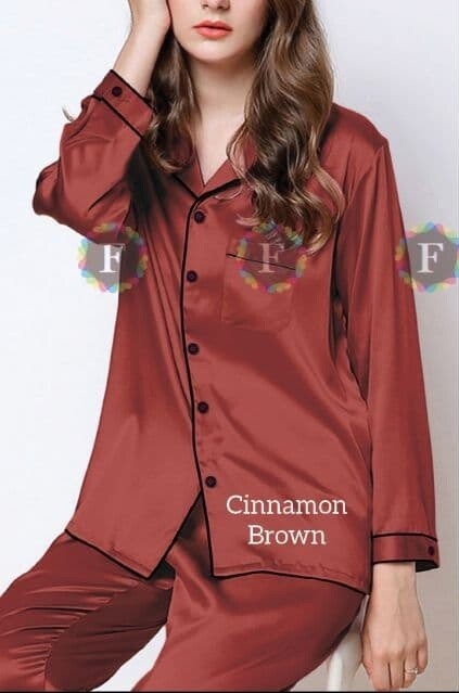 Plain Luxury Cotton Nightsuit