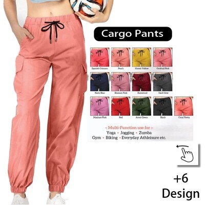 Ladies Cargo Pants