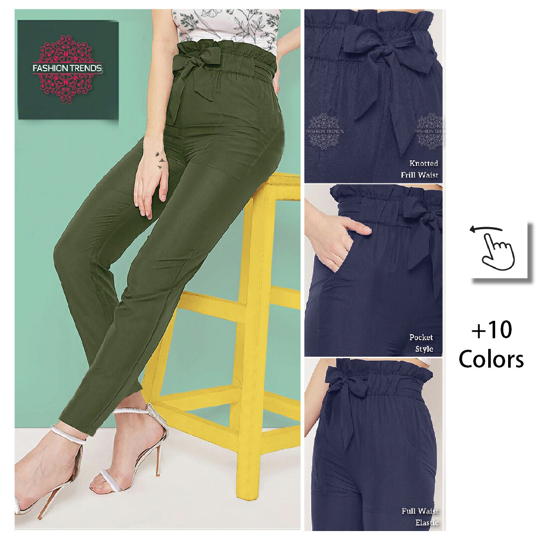 Fashion Trends Ladies knot Pant
