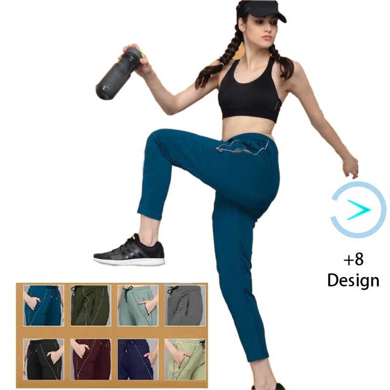 Ladies Zip Up Workout pant