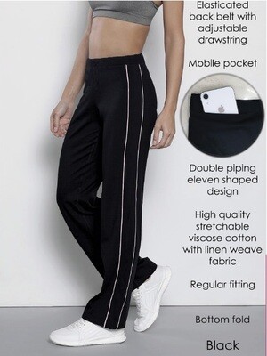 Eleven Women’s Stretchable Cotton Trackpant With Pocket
