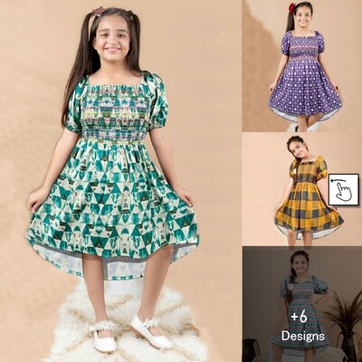 Arya Movie Girl Kids Frock for age 6 yrs to 12 yrs