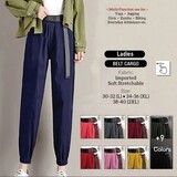 Ladies Belt Cargo Pant