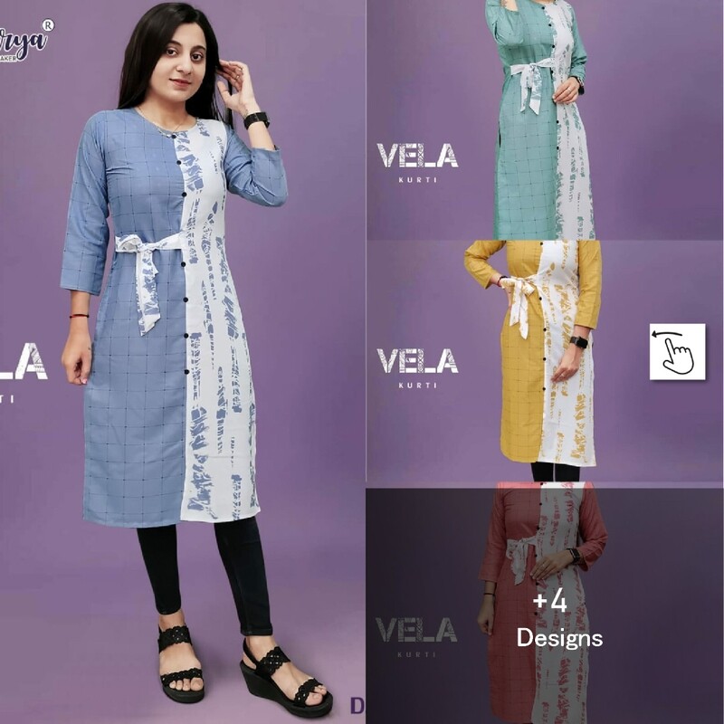 Arya Vela Straight Fancy Kurti
