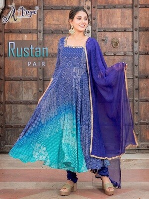 Rustan Muslin Kurti pair with Dupatta