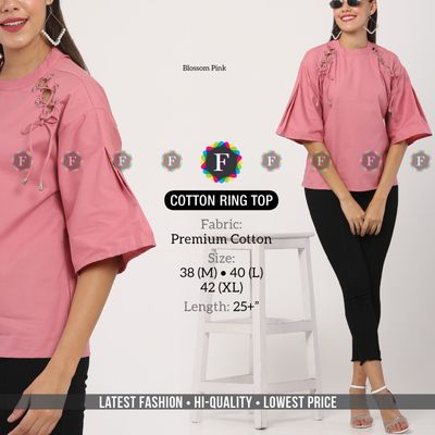 Women Cotton Ring Top