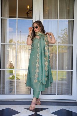 Rakshiti Anarkali Pair suit with dupatta