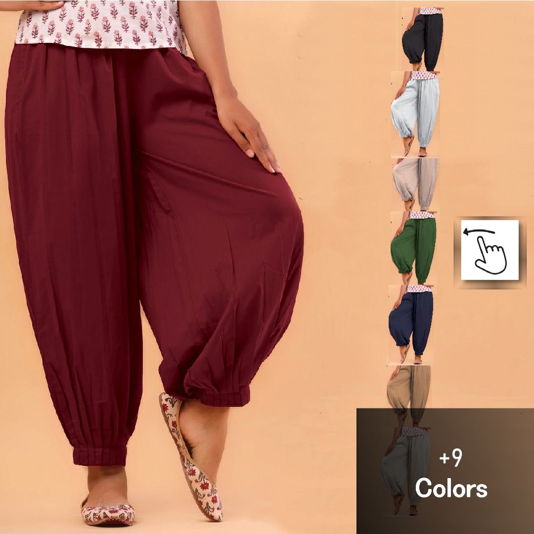 Swahili  Cotton Afghani Ladies Pant