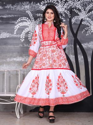 Rahika Heavy Printed Long Dress Collection