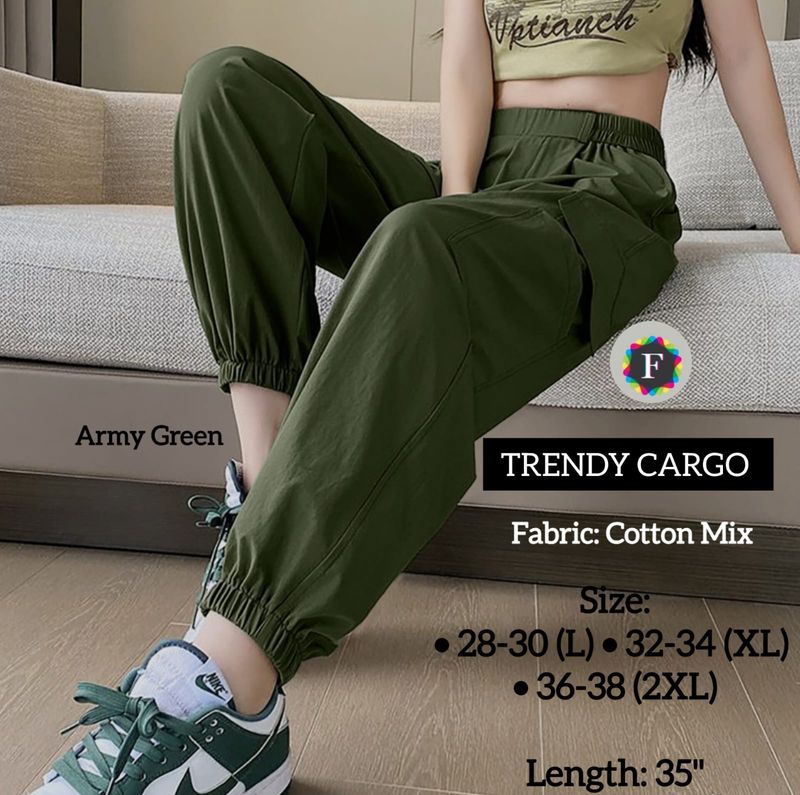 Ladies Trendy Cargo Pant