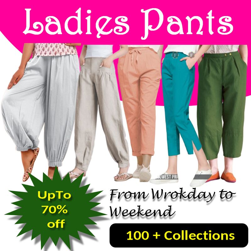 Ladies pants