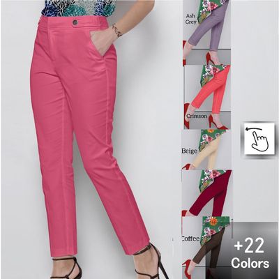 Paradise Cotton Ladies pants available in plus size