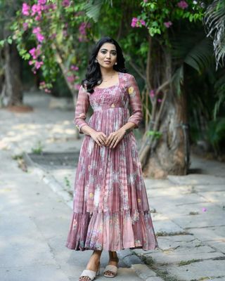 Misty Fancy Long western Dress
