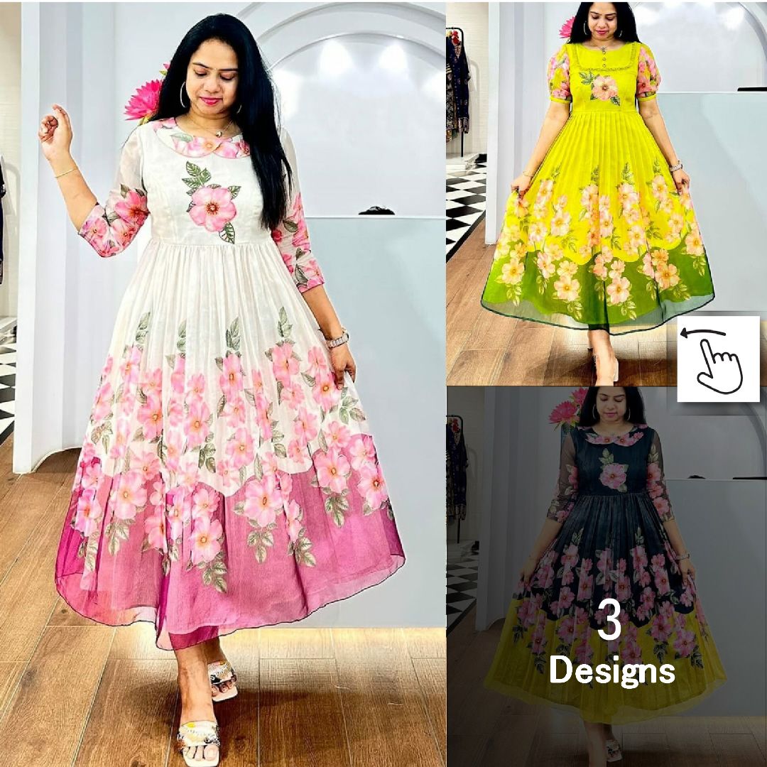 Sayani Long Western Dress