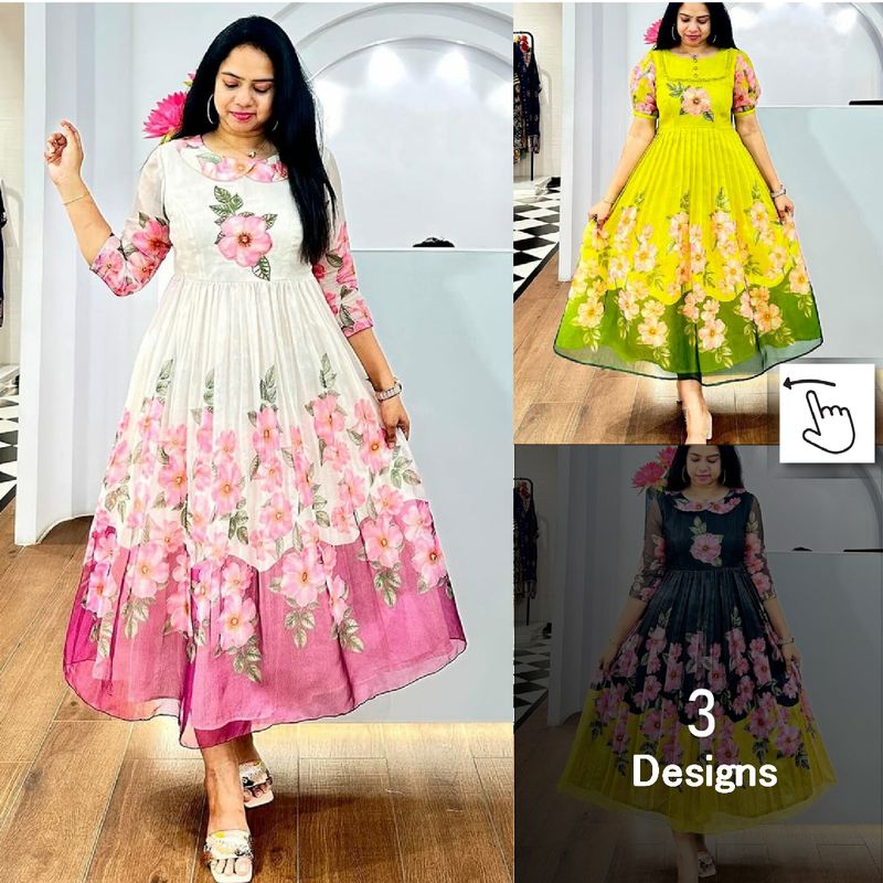 Sayani Long Western Dress