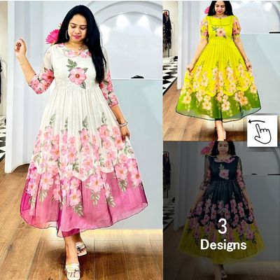 Sayani Long Western Dress