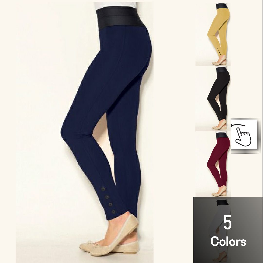 Swahili Ladies Tummy Tucker Pant with Pocket