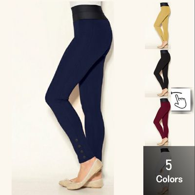Swahili Ladies Tummy Tucker Pant with Pocket