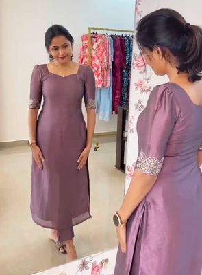 Trishana Straight-Fit Kurti Set