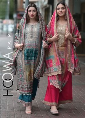 Hoowa Heavy Fancy Suit with Dupatta
