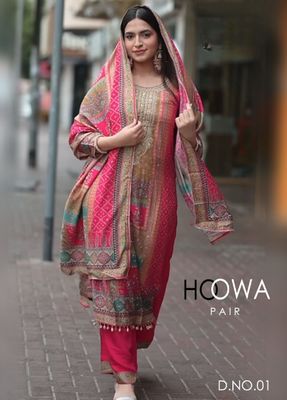Hoowa Heavy Fancy Suit with Dupatta