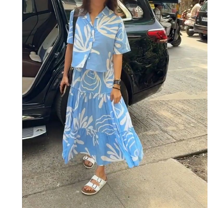 Filmora-Fancy  Skirt Top