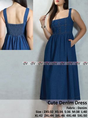 Cute Denim Dress | XS to Plus Size | CitizenAlley
