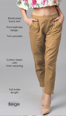 Swahili Weekday  Ladies Pant with Pockets