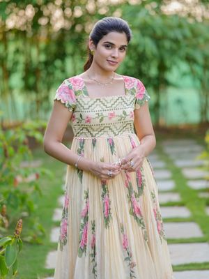 Inayat Fancy long Western Maxi Dress