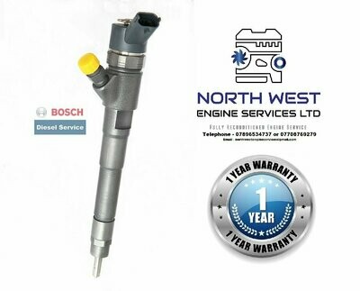 Vauxhall Vivaro B 2009 - 2012 Brand New Bosch Injector 0445110338 2.0 Dci M9R786