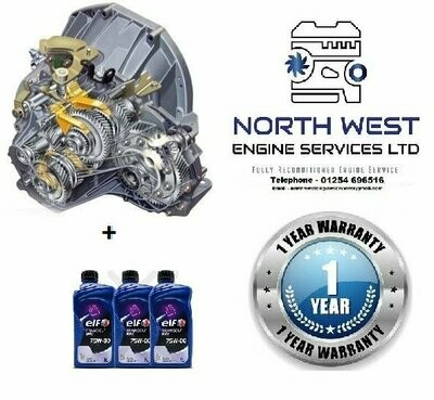 Vauxhall Movano 2010 - 2020 PF6 Reconditioned Gearbox 6 Speed Gearbox