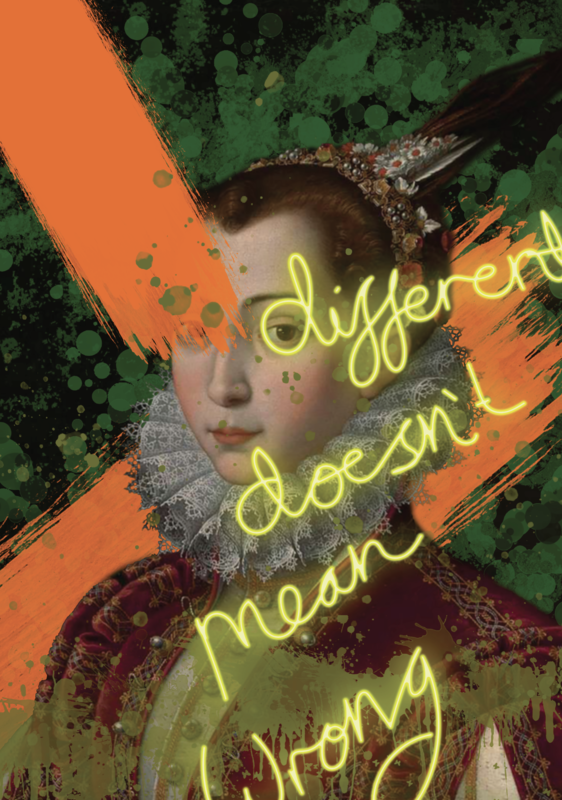 A3 - Different Doesn&#39;t Mean Wrong (limited print)