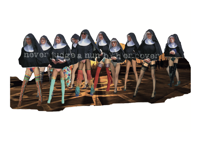 FREE - Never Judge A Nun By Her Cover (limited print run of 20)