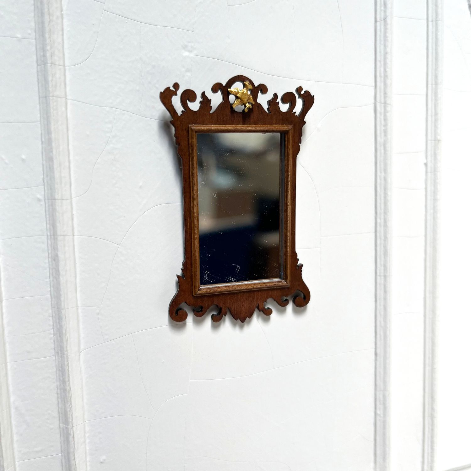 Georgian Fretwork wall mirror