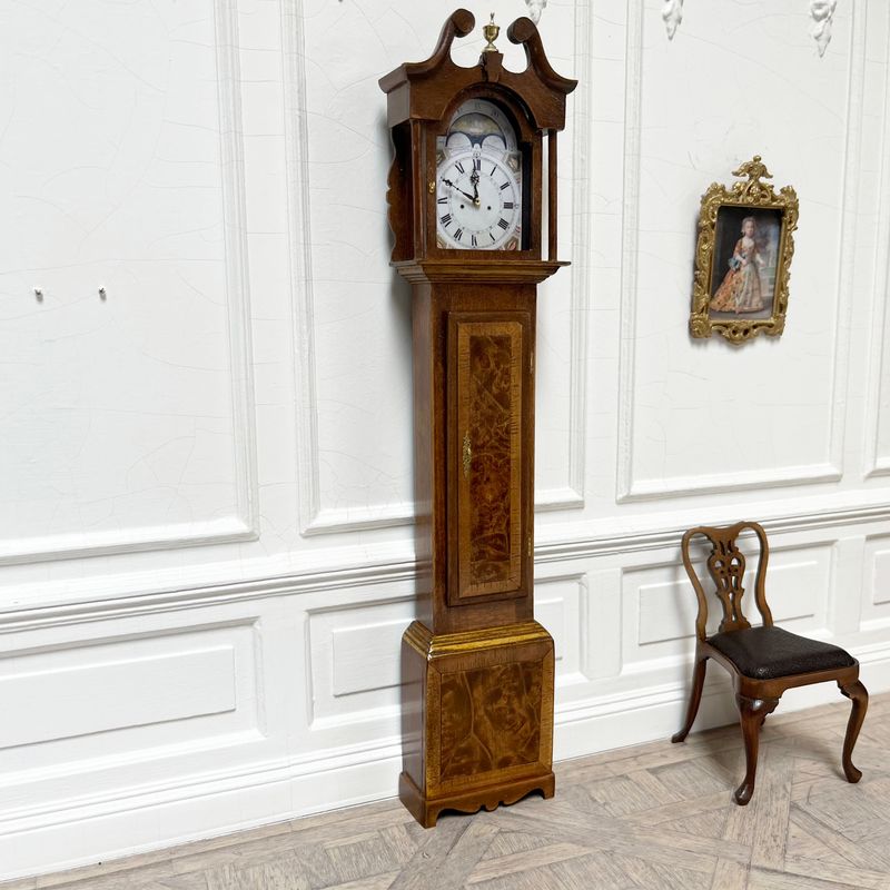 English swan neck longcase clock A