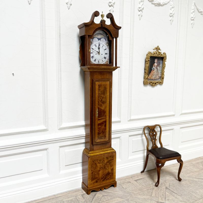 English swan neck longcase clock C