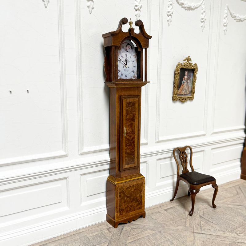 English swan neck longcase clock E