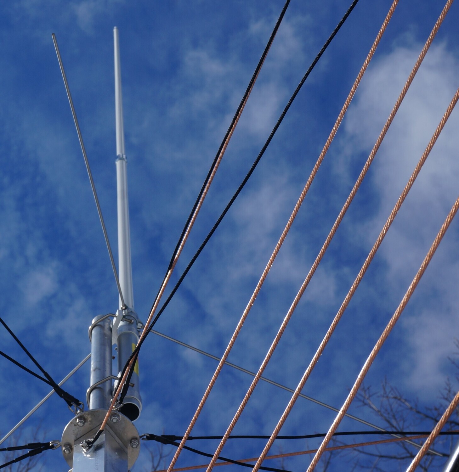 2 Meter 440 Mast Extension Vertical