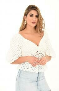 BLUSA COPA NUDO