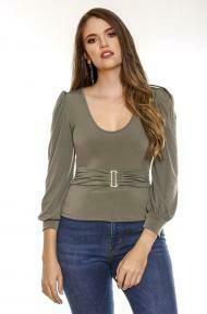 BLUSA CINTURON