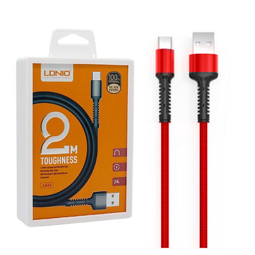 Cable reforzado para iPhone 5 en adelante (2 metros)