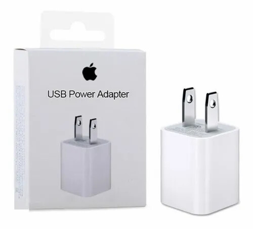 Cargador Cubo Original Apple iPhone 4s 5 5s 6 6s 7 8 X Xs max