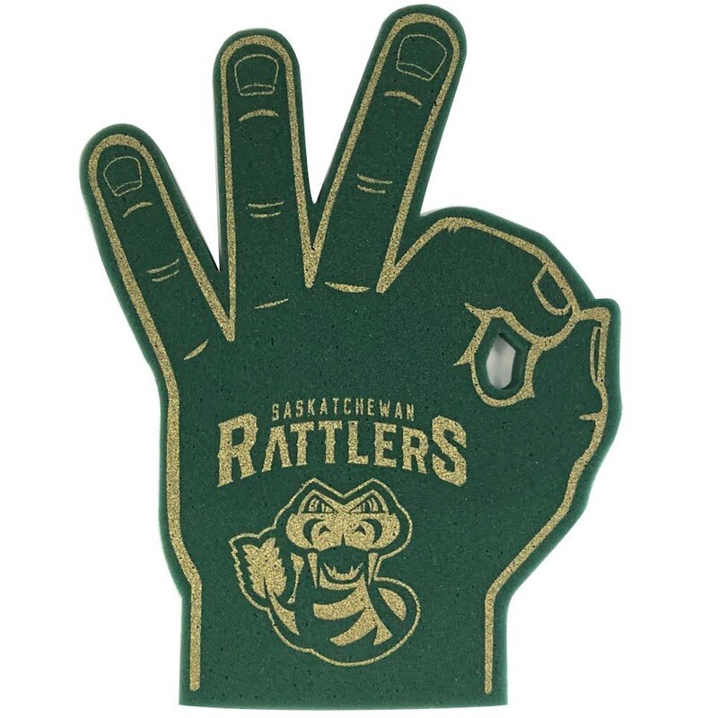 Saskatchewan Rattlers Foam Finger